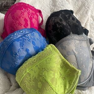 Cacique Lace Bra Collection - Vibrant Hues